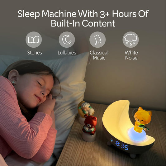 Move2Play Dozi lullabies image highlights soothing melodies for peaceful bedtimes.