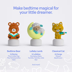 Move2Play Dozi OK to Wake graphic features a gentle green glow and wake cues for mornings.
