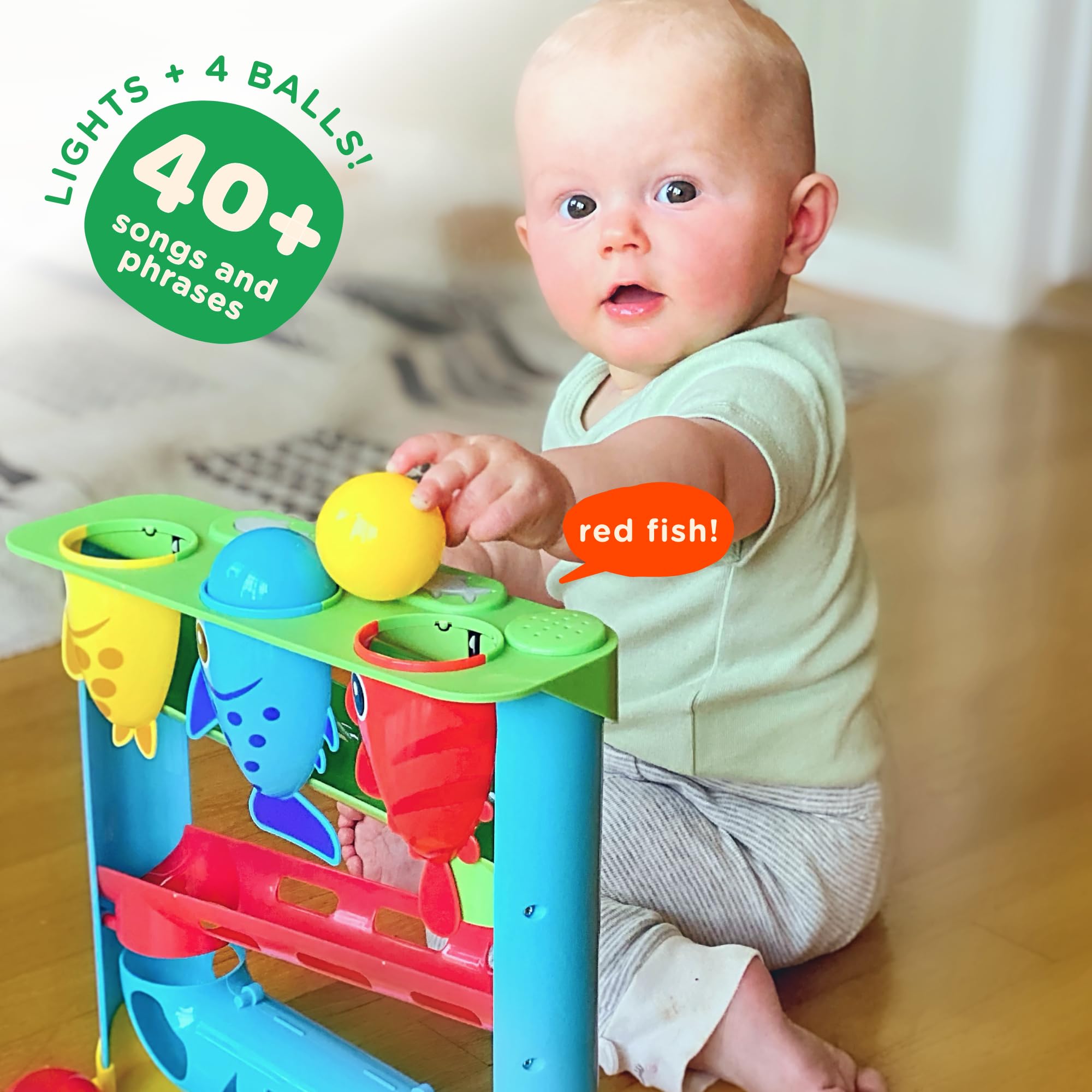 Move2Play Feed The Fish: 40+ phrases and songs for learning