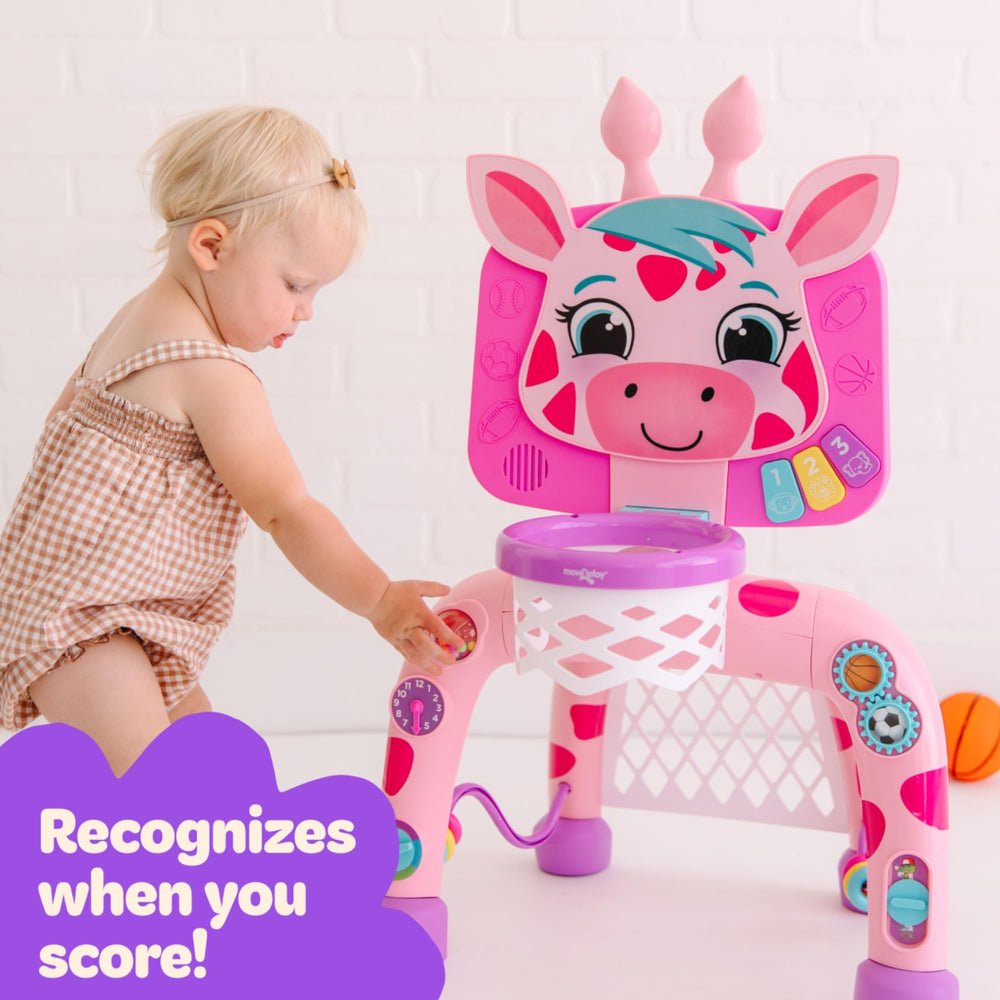 Move2Play giraffe gift-ready packaging highlights ready-to-gift product.
