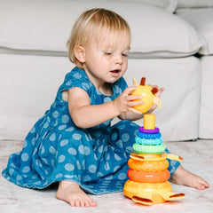 Move2Play giraffe stacking toy safe materials ensure gentle non-toxic play