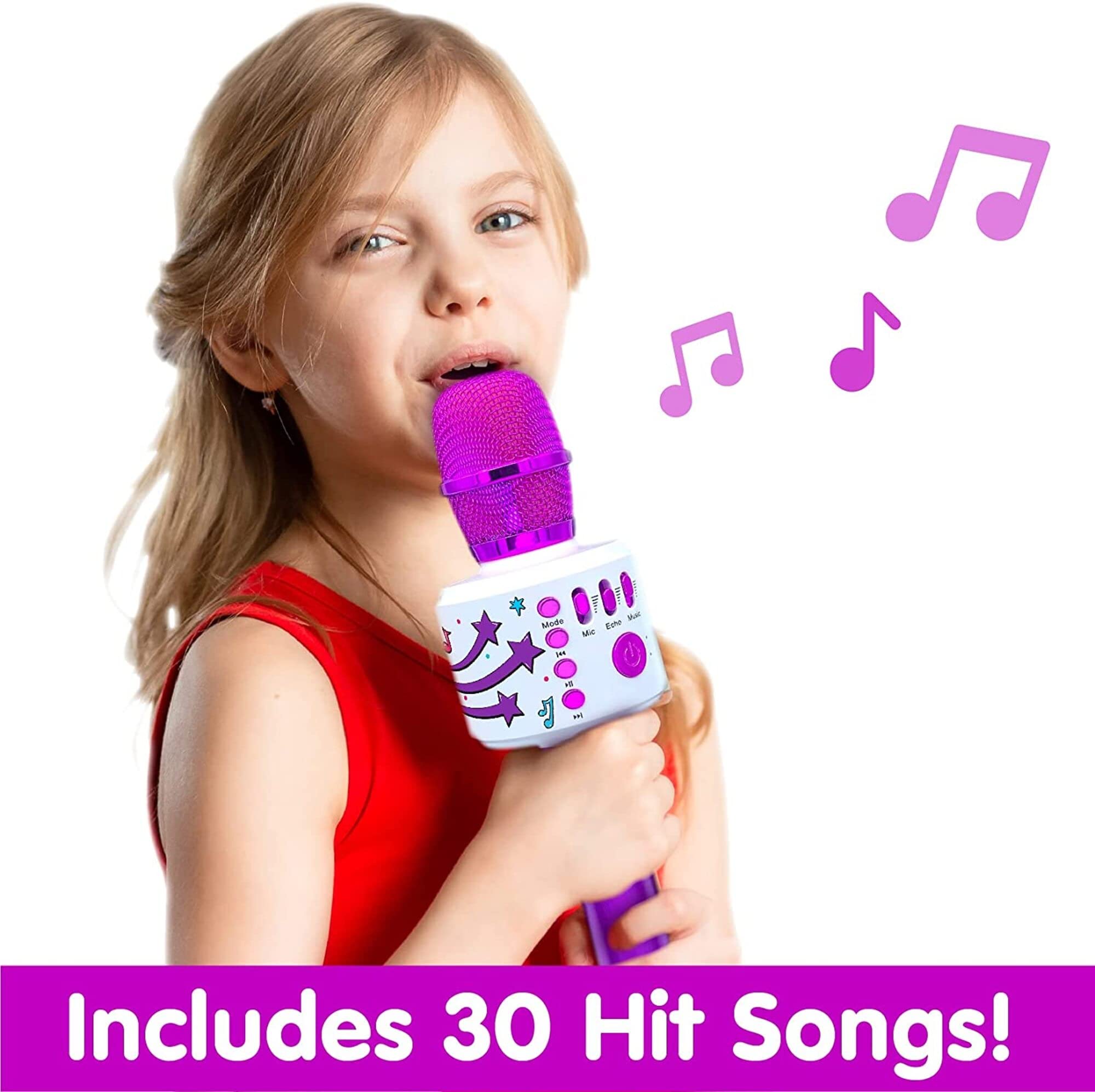 Move2Play karaoke with 30 preloaded songs providing instant sing-along options