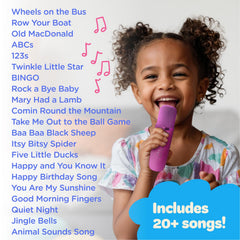 Move2Play karaoke machine bluetooth-connect image shows easy wireless pairing.