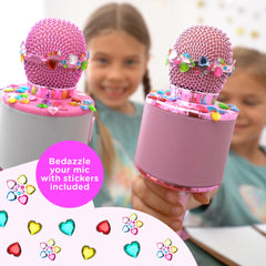 Move2Play microphone showing Bluetooth connection for wireless singing.