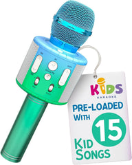 Move2Play Kids Karaoke Microphone front view for solo singing fun.