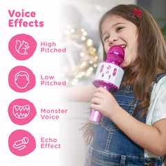 Move2Play microphone offers four voice effects for playful transformations.