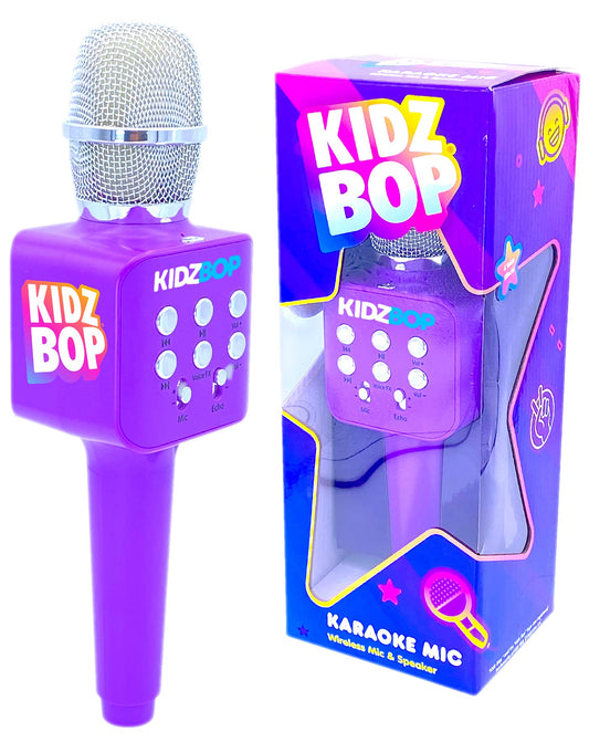 Move2Play Kidz Bop microphone front view for home karaoke