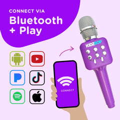 Move2Play Kidz Bop microphone performance in a family living room