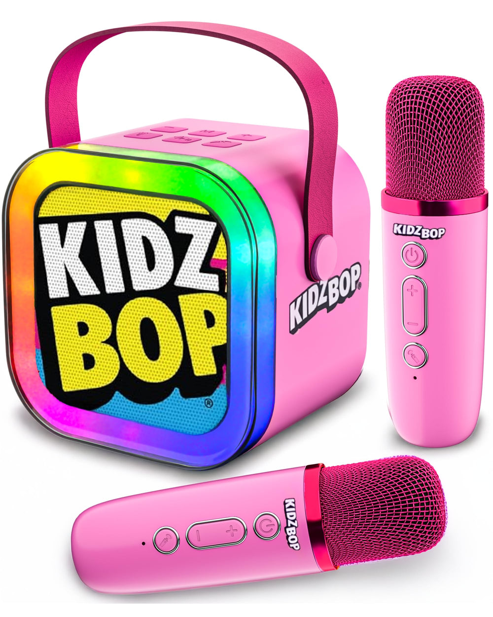 Move2Play Kidz Bop Mini Karaoke microphone for kids during playful sing‑alongs