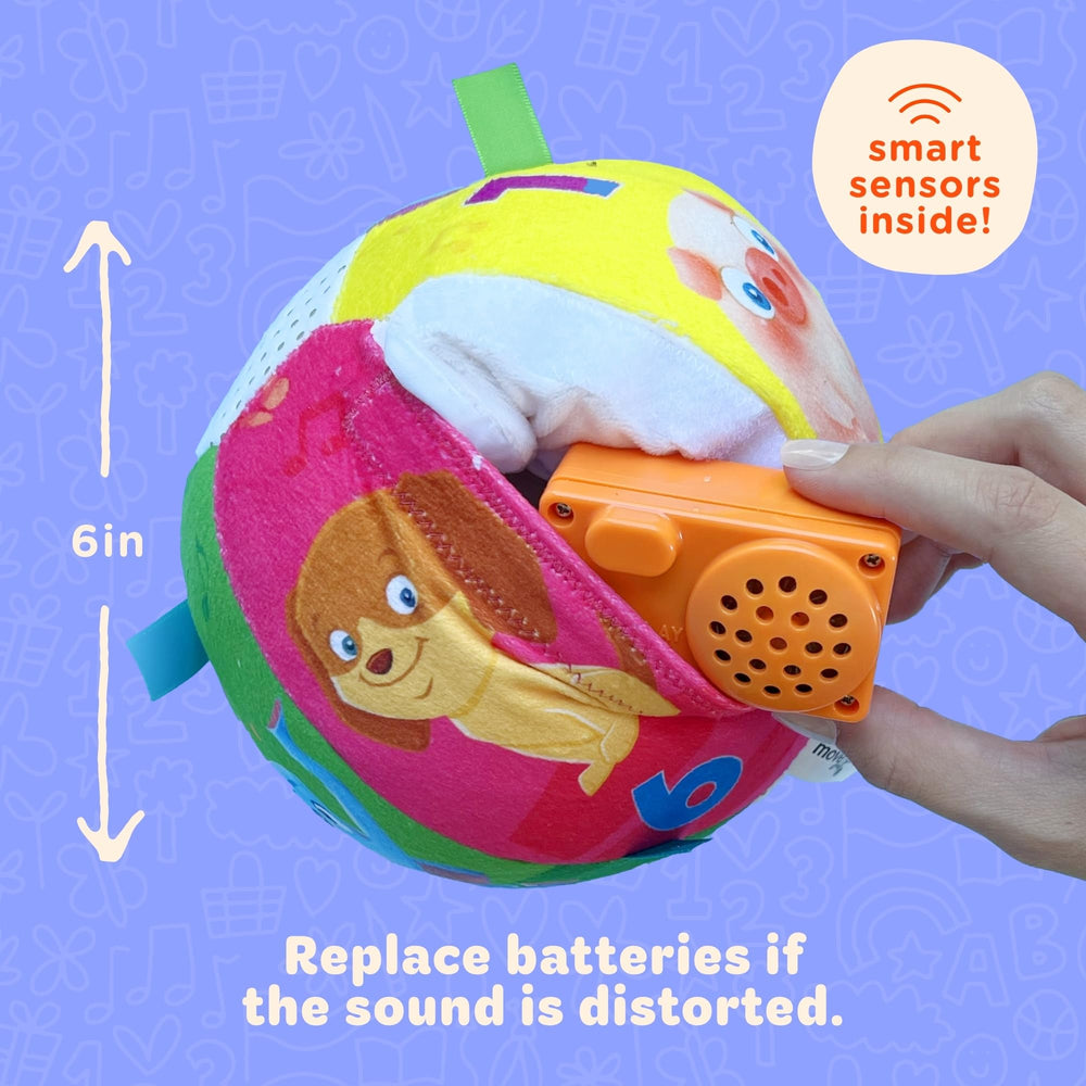 Move2Play machine-washable toy makes cleanup easy after messy sessions