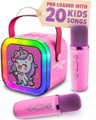 Move2Play Mini Karaoke front view for easy at-home performances.