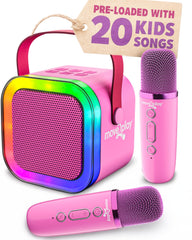 Move2Play mini karaoke machine front view for family sing-alongs