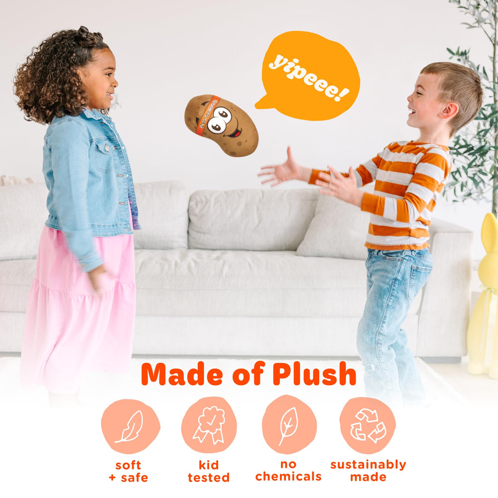 Move2Play Pass The Potato sensor closeup highlighting interactive prompts