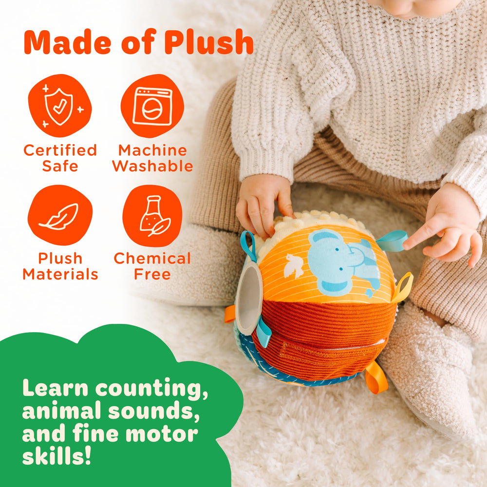 Move2Play recycled plush materials offer a sustainable, cuddly gift