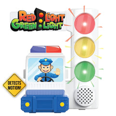 Move2Play Red Light Green Light game front view promotes active family play