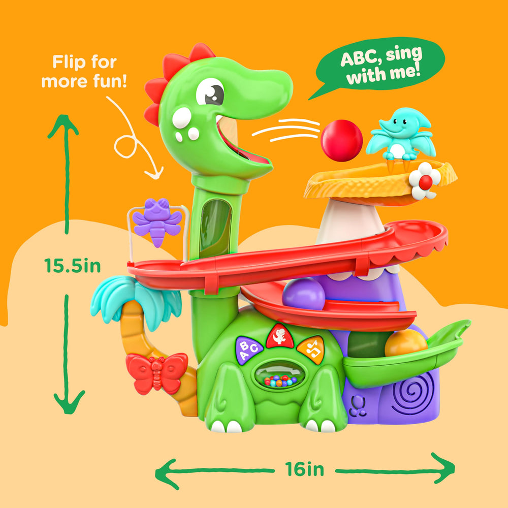 Move2Play 30+ sounds and songs spark hearing and memory in toddlers.