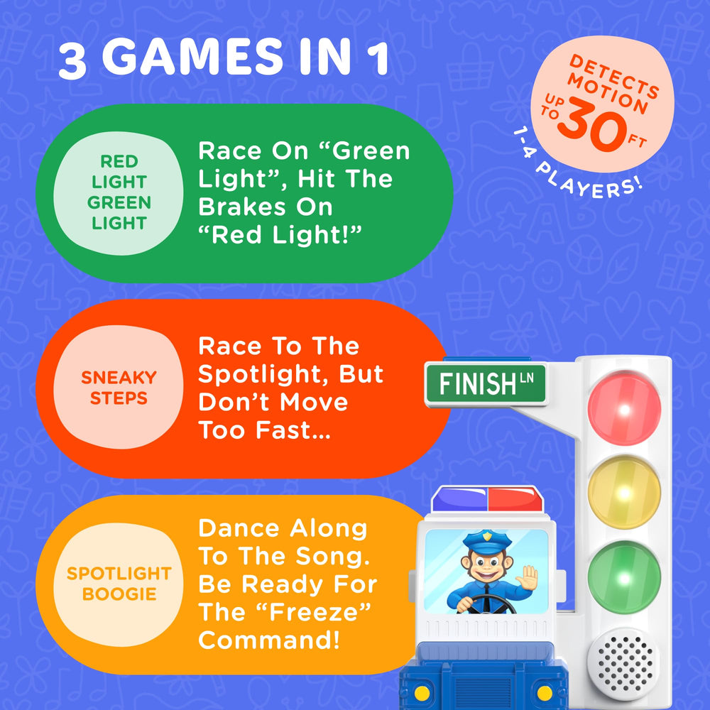 Move2Play Stoplight Boogie dance cues and red light energy