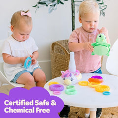 Move2Play unicorn toy made with safe, BPA-free materials