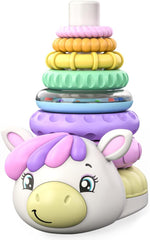 Move2Play unicorn stacking rings set for early motor development during playtime
