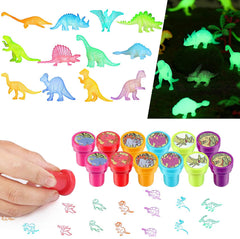 MOVINPE slap bracelets featuring colorful dinosaurs