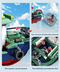 Mov Stone 582-piece set pack supports collaborative building fun.