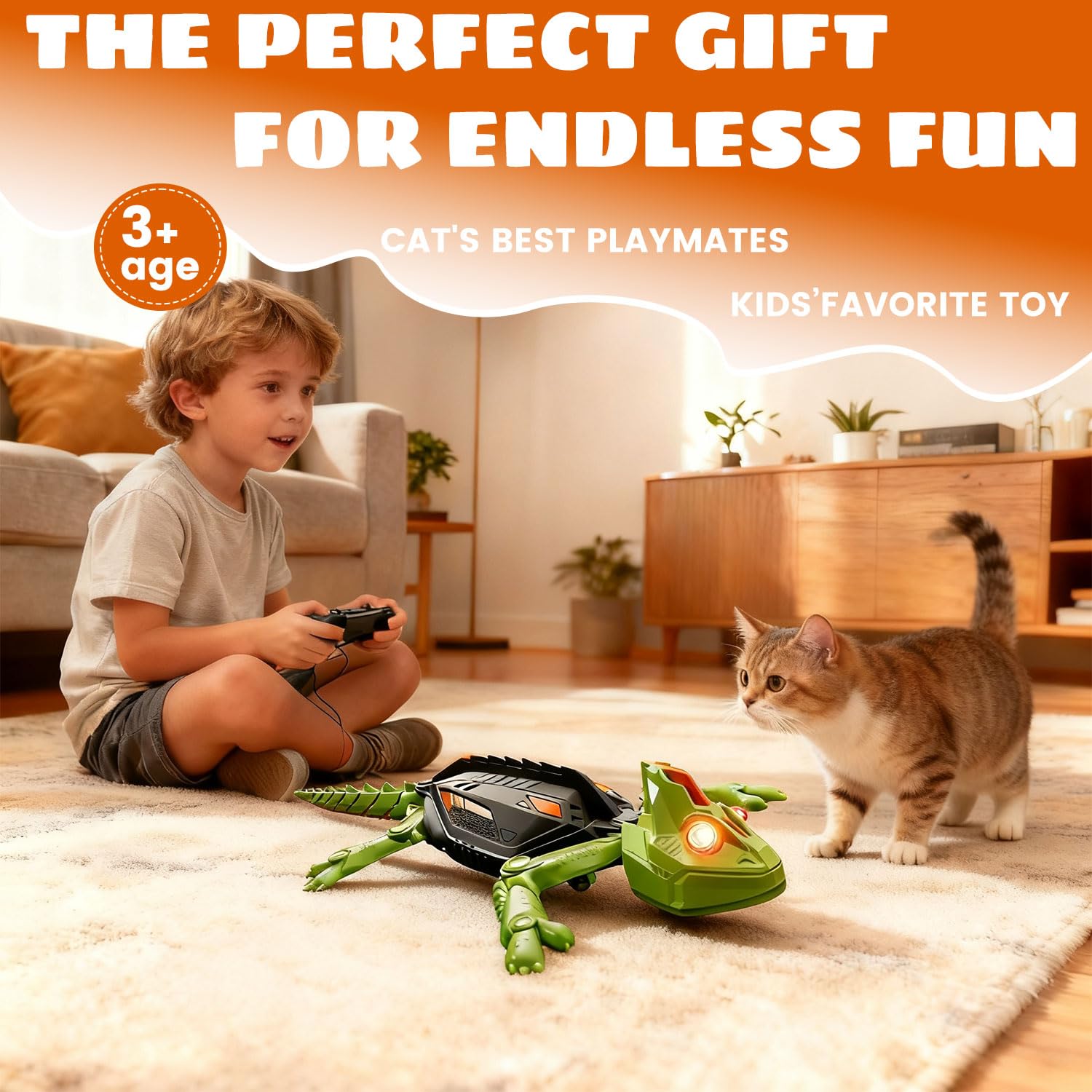 MOVUZOI remote control provides easy forward, backward, and spins.
