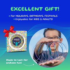 Mozi Geometric Magic Flow Bracelet is easy to use for all ages.