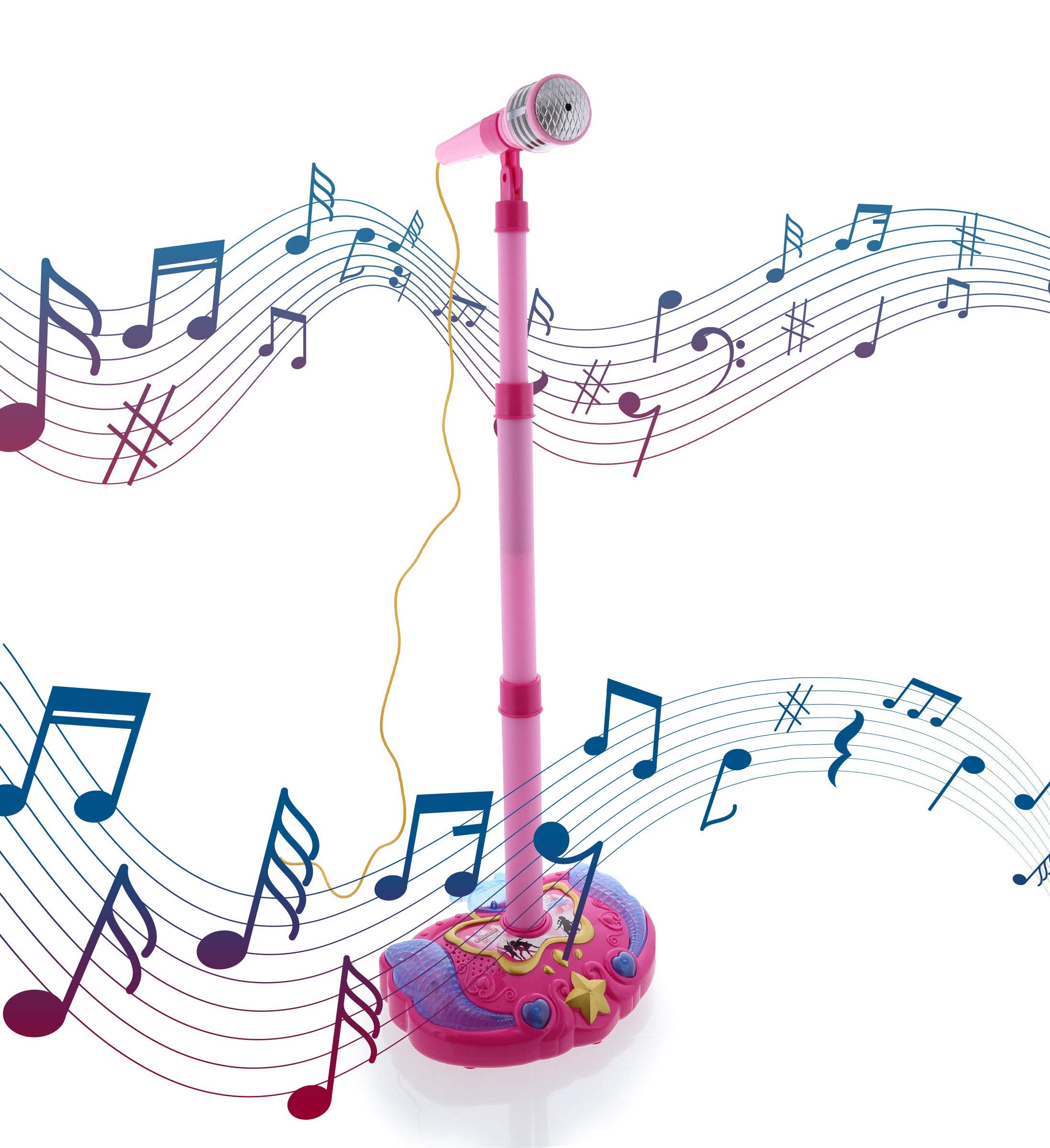 Mozlly battery-powered design enables karaoke anywhere.