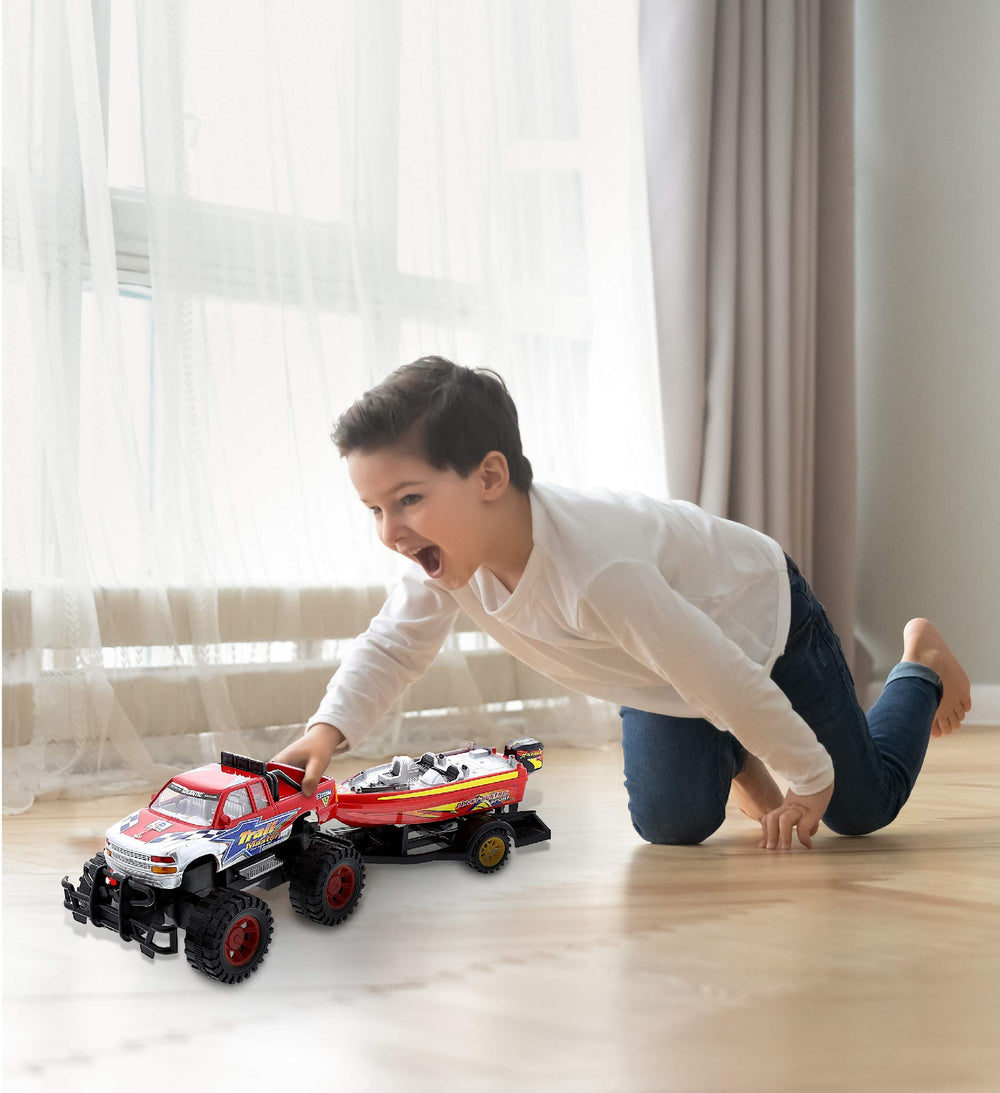 Mozlly kids playing scene encourages cooperative, imaginative journeys.