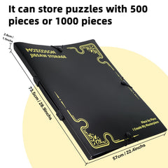 Mozooson display ready storage helps showcase your puzzles after finishing