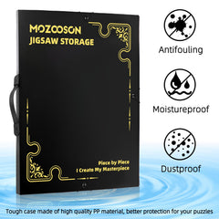 Mozooson portable design lets you move puzzles between rooms easily
