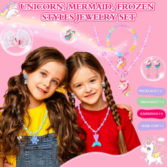 MOZXEBOK Frozen unicorn party favors add magical touches to celebrations and dress-up activities.