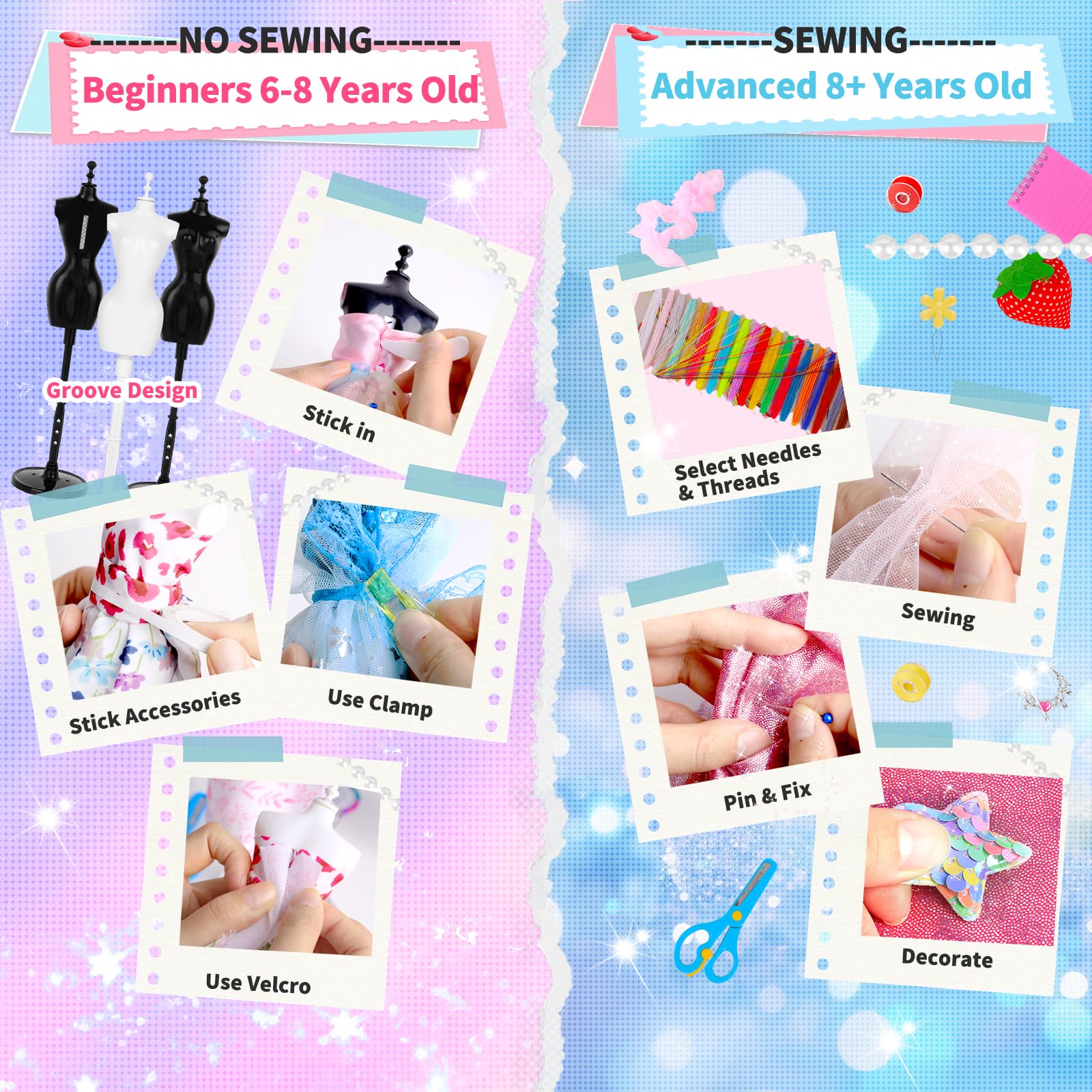 MPQMPQ assortment of decorative elements for unique embellishments