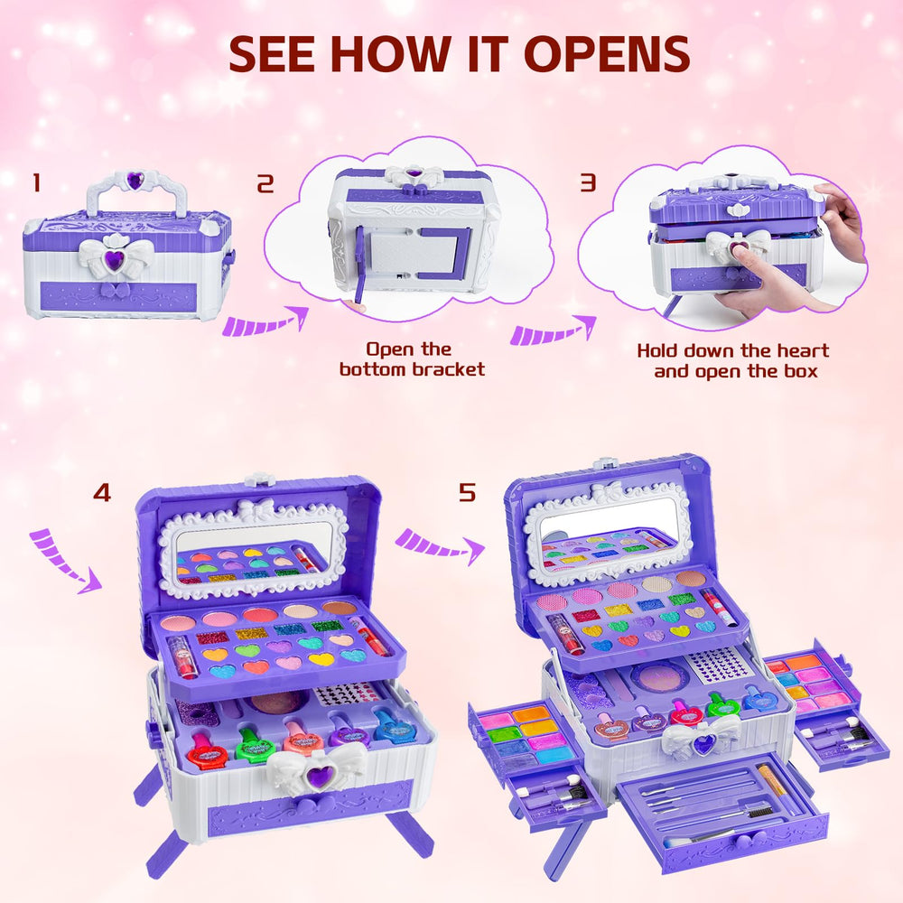 Mqsiuve Lip glosses offer colourful, easy-to-apply fun for little artists.