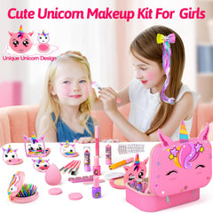 Mqsiuve Little Girls Makeup Kit nine-color eyeshadow set sparks color exploration.