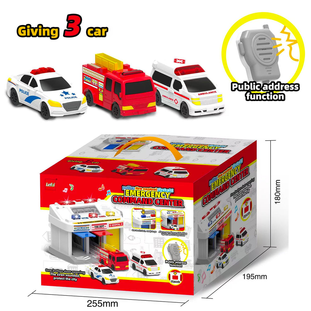 MQSTARSRISE Rescue Station educational toy with color recognition and numbers
