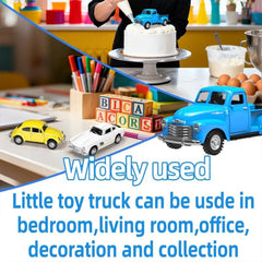 Mquduo compact truck size fits tiny hands for easy maneuvering.