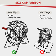 MR CHIPS anti slip feet protect surfaces and stabilize the cage