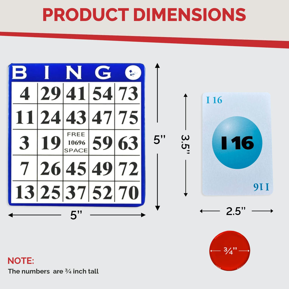 MR CHIPS 300 bingo chips for smooth reusable play.
