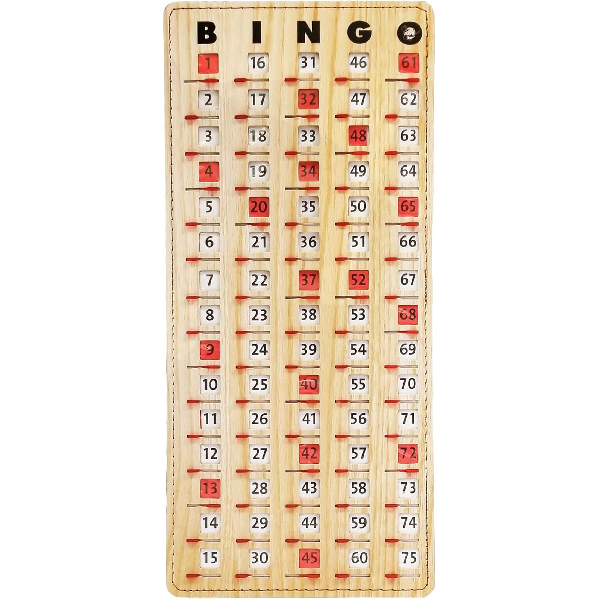 MR CHIPS jam-proof windows enable smooth bingo play.