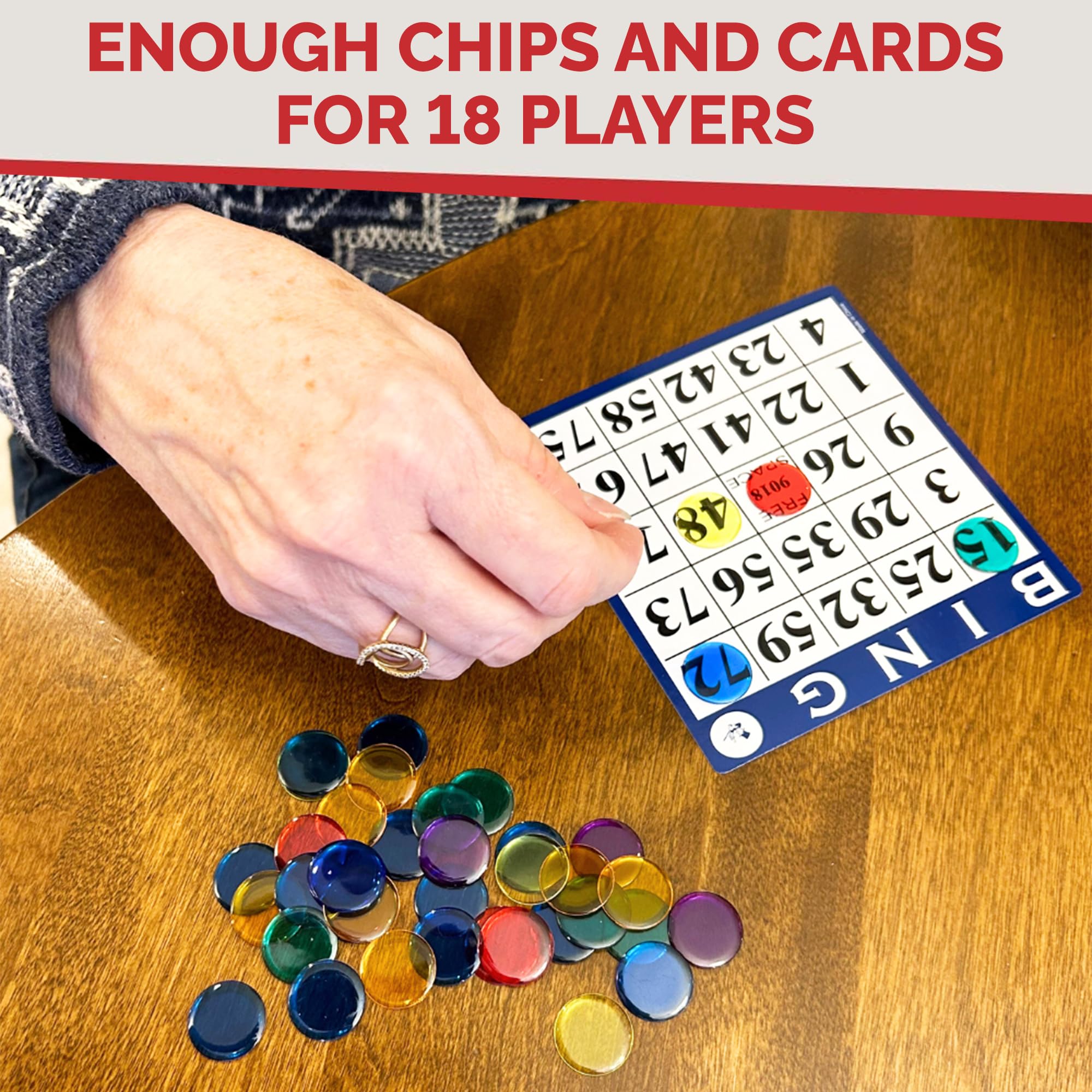 MR CHIPS bingo night for family and friends.