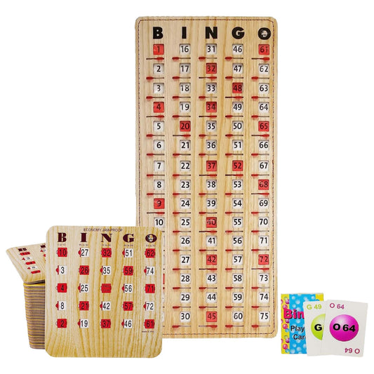 MR CHIPS jam-proof bingo cards with sliding windows for smooth, stress-free play
