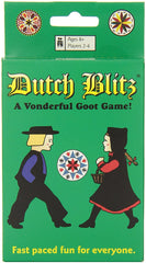 Mr Dice Dutch Blitz card deck contents laid out for quick setup.