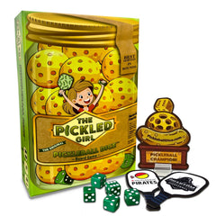Mr GameShow Pickled Girl Dice Game box front ready for play and gifting