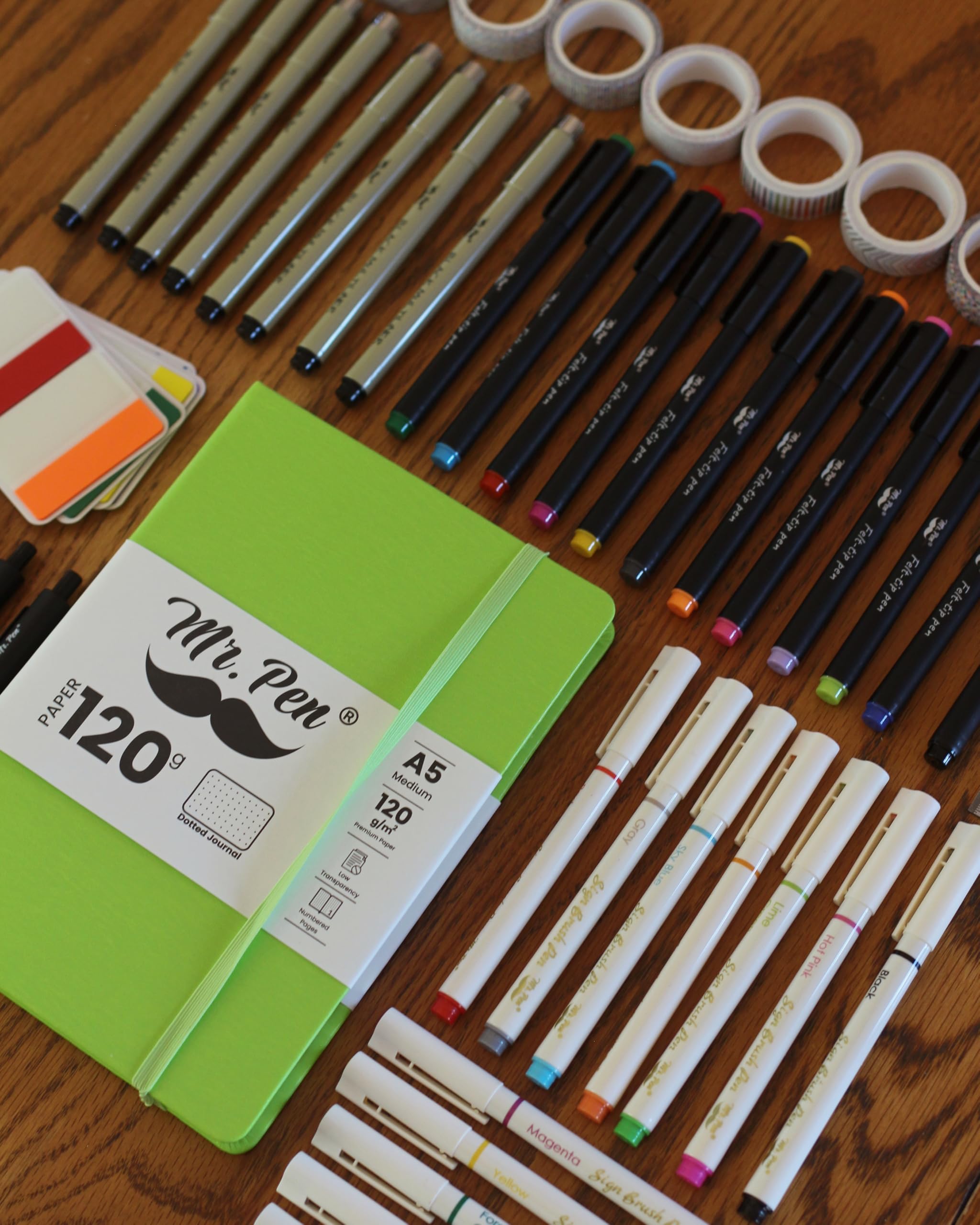 Mr. Pen metal ruler for precise lines and layouts.
