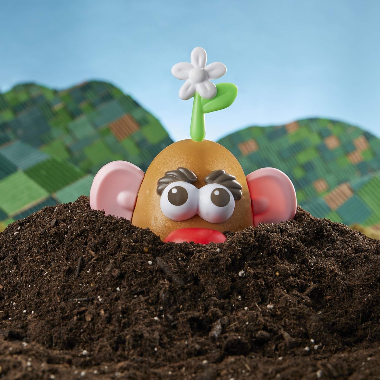 Mr Potato Head Goes Green flowerpot accessory for themed scenes