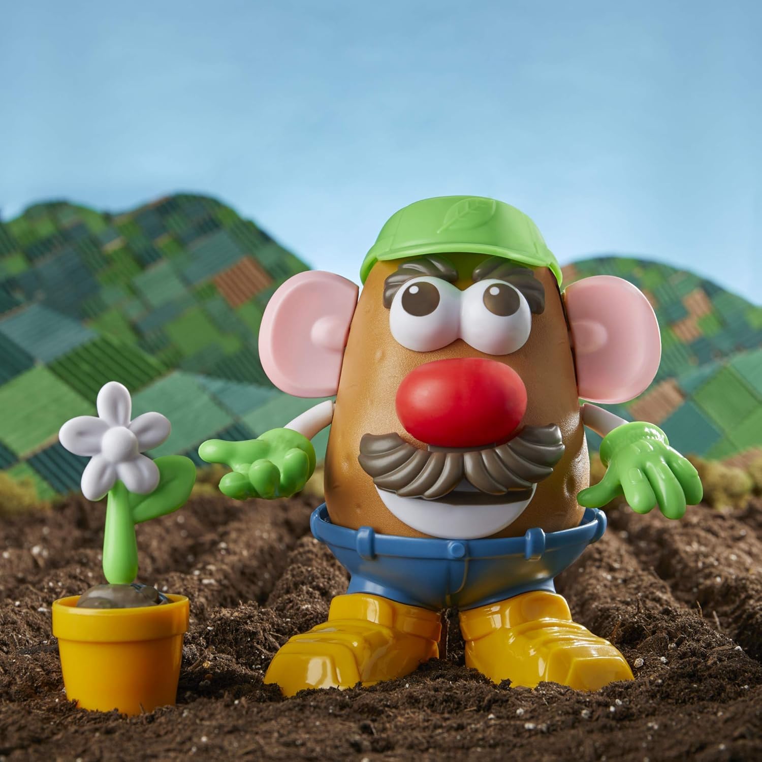 Mr Potato Head Goes Green packaging made from FSC-certified paper
