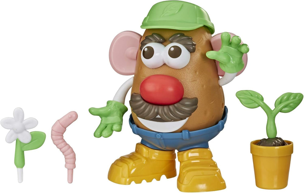 Mr Potato Head Goes Green plant-based plastic from sugarcane supports renewable materials