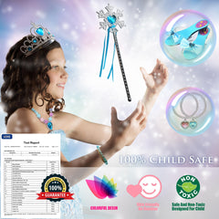 Mrabbitoo jewelry assortment for coordinating princess outfits and pretend storytelling.