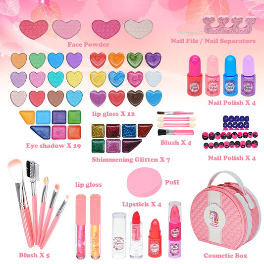 Mrabbitoo lipgloss variety with shiny colors for pretend-play looks